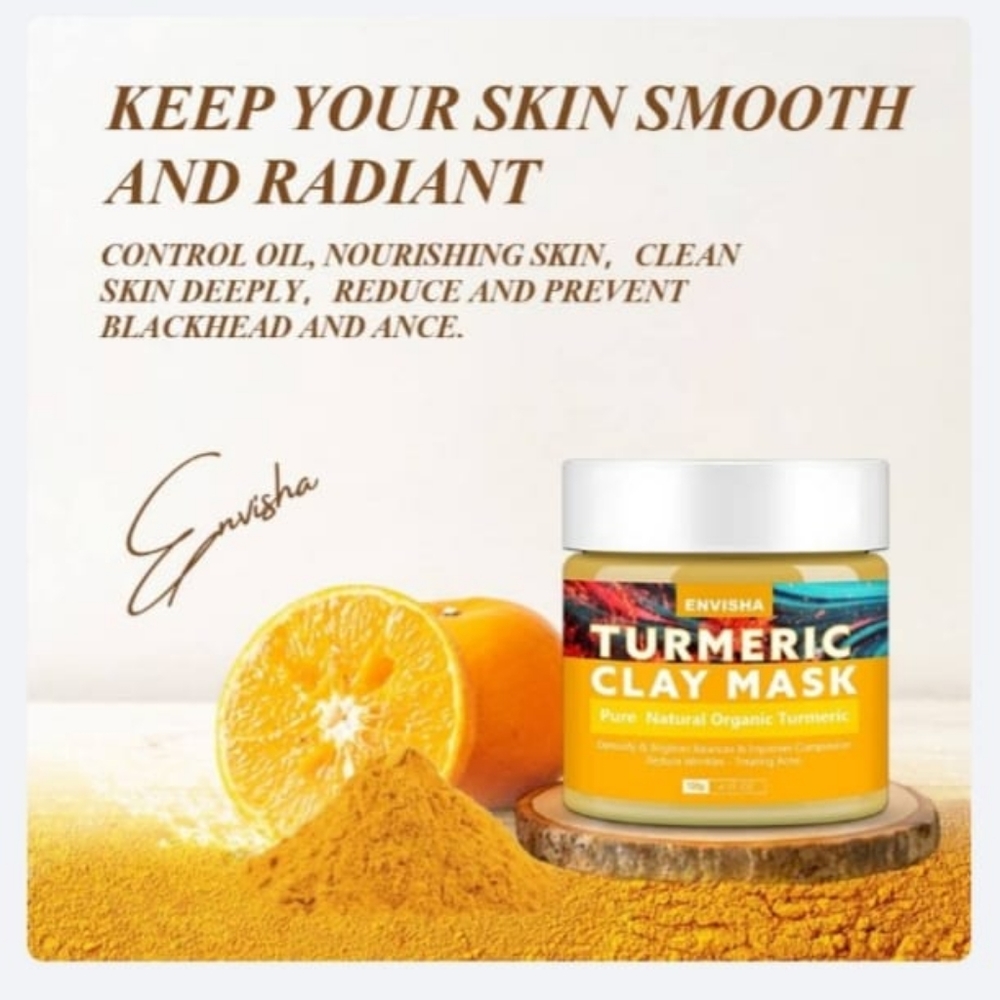 Turmeric Clay Facial Mask Organic